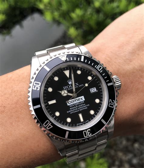 rolex sea dweller 16600 höhe